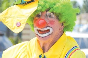 It wouldn’t be a Fisherman’s Picnic Parade without Duffer the Clown giving out candy and balloons.