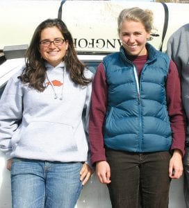 Natalie Warren (left) and Ann Raiho are nearing the completion of their historic 2,250-mile canoe trip from Minneapolis to Hudson Bay. The girls are alumni of Camp Menogyn and Ann has been coming to her family's cabin up the Gunflint Trail since she was little. If successful, Warren and Raiho will become the first women to complete this journey made famous by Eric Sevareid in is book Canoeing with the Cree. Warren and Raiho are paddling a canoe donated to them by Stone Harbor. The canoe will return with them and be auctioned off. The proceeds will be dedicated to a scholarship fund for kids attending Camp Menogyn.