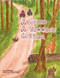 Around a Woodsy Corner is a great book to share with your kids or grandkids.