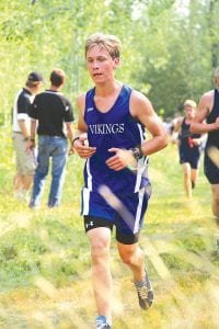 Ben Seaton finished 31st out of 140 boys in the varsity competition to lead the Viking boys' team to a 7th place finish in the team competition at Eveleth.