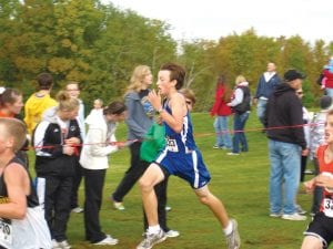 Sean MacDonell finished his two-mile race at Milaca in 13:18, a two-minute improvement over last year. The Milaca Mega Meet is the largest high school cross country race in America, drawing 150 teams and 4,500 runners from Minnesota, Wisconsin, the Dakotas and Iowa. Most of the kids from Cook County and Two Harbors who competed here last year showed a marked improvement this year.