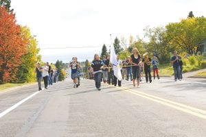 The Cook County High School band has been taking its show on the road, practicing as a marching band in recent weeks in preparation for its appearance at the Bayfield Apple Festival parade on Sunday, October 9. After performing as the CCHS band, they will return to the start to play as part of a 600-member marching band.