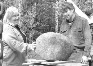 Lee and Dan Ross contemplate a potential project. The Hovland couple will be featured on the PBS North program The Playlist on Thursday, Oct. 20.