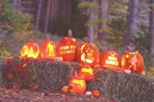 These fanciful pumpkins were photographed by local photographer Stephan Hoglund for the Jack Link’s Beef Jerky “Feed Your Wild Side” campaign which features the elusive Sasquatch. The photo shoot was done on Maple Hill.