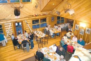 On October 11, 2011 at Hungry Jack Lodge, the Gunflint Trail Association celebrated 75 years promoting Gunflint Trail businesses. Many lodge owners and outfitters past and present shared tales of their adventures through the years.