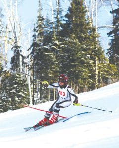 The Alpine Vikings team has 28 student athletes ready to tackle the slopes. Returning junior skier Collin Berglund is a veteran skier and is ready to race.