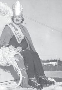 Cook County has always enjoyed celebrating winter. This photo was found in some of former Cook County News-Herald Editor/ Publisher Ade Toftey’s files by his daughter Joan. It is marked simply Queen Janet Nelson. Does anyone know what event the photo was taken at? And what year? If you do, let us know!