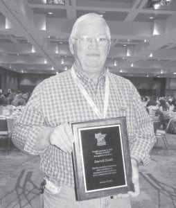 Longtime EMS worker Darrell Smith was recently honored to receive the 2011 Arrowhead EMS Association “Friend of EMS Award.” Smith is retiring this month from his position as director of the Cook County Ambulance Service and has been teaching and advocating for emergency services for decades.