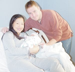 Jeanne Smith and Kyle Monson of Grand Marais planned to give birth to their baby boy at a Duluth hospital. However, baby Elias David Monson had other plans. During the long, snowy drive, it became clear that they would not have time to get to a Duluth hospital, so instead Elias was welcomed to the world at Lake View Memorial Hospital in Two Harbors.