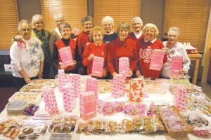 Forty-nine pink and red bags were filled with homemade cookies and bars by 12 women of the Grand Marais Bethlehem Lutheran Church and distributed throughout the community to people who might otherwise be forgotten on Valentine’s Day. These good-looking young ladies made these sweets and also distributed plates of treats to North Shore Care Center, Hill Haven and Sawtooth Ridges Apartments. It is the 15th consecutive year they have helped brighten someone’s day with their act of selflessness, kindness, and yes, love. (L-R, front) Milly Gestel, Gladys Dockan, Mary McElevey, Gloria Lampel, Joan Bieber. (L-R, back) Eleanor Waha, Cathi Williams, Phyllis Olson, Jody Daugherty, Vera Finn, Sally Arntsen. Hiding off camera is Gwen Lenz.