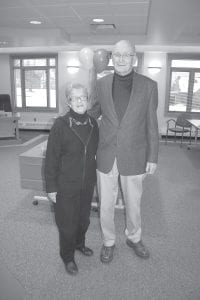 Harry Swift and Mary Jane Griffin, proprietors of Swift and Associates, received a warm send-off at a retirement party in their honor at the Cook County Courthouse on February 28. They have been running a chemical dependency outpatient program out of the courthouse for the last decade. They will be celebrating their retirement with several trips to different parts of the country this spring.