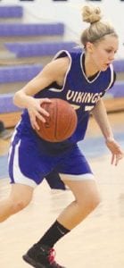 Molly Zafft’s season was cut short by injuries but during her tenure with the Vikings she was a strong player who infected the team with her athleticism and upbeat nature.