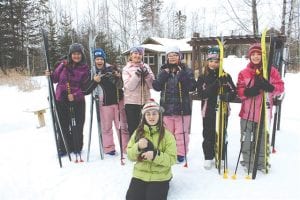 Girl Scout Troop 4135 had a great time on their winter trek up the Gunflint Trail. The Girl Scouts were very happy to find snow at Golden Eagle Lodge, where some of them were able to try cross country skiing for the first time.