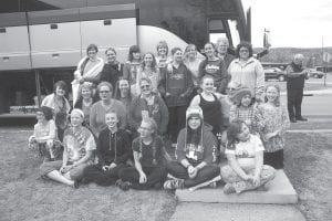 At press time, local Girl Scouts were homebound from their trip to Savannah, Georgia. The Scouts, after months of fundraising for the trip to the birthplace of Girl Scouts founder Juliette Gordon Lowe, left Grand Marais on Thursday, March 22 for their adventure. On hand to send them off were parents, siblings, and younger Girl Scouts.