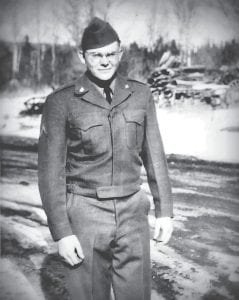 William “Bill” Bally was known by many as the proprietor of Bally’s Blacksmith Shop in downtown Grand Marais. Bill is the artisan who repaired many vehicles and crafted many memorable pieces such as the fish deck chairs at the Angry Trout Café. But not everyone knew that Bill served in the Korean Conflict. Bill is pictured here in uniform. He died April 11, 2010. His wife of nearly 30 years, Karen Holte, died March 25, 2012. A joint memorial service is being held for the couple on April 28.