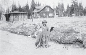 This poignant photo is of Nona Mae (Bockovich) Smith (right) and Val Chester Bockovich in the former town of Mineral Center. Val Chester died in 1930 when he was 3 years old of what was called the “summer complaint.” Nona, who was 5 at the time, was also very ill. The house in the background is the home of Peter Linnell, their grandfather. The descendants of John Linnell, which includes the Peter Linnell family and others who moved to Mineral Center from Black River Falls, Wisconsin, are gathering for a family reunion June 22 – 24 at the Grand Portage Lodge. For information about the reunion, visit www.LinnellFamilyAssociation.com or contact Peggy Peterson at harrypeg@northlc.com or 218-387-1478.