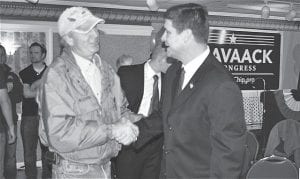 Cook County residents Jeff Dillehay and Garry Gamble attended the Minnesota Republican Party Convention in St. Cloud on May 18 – 19. Gamble had the opportunity to talk to 8th Congressional District Congressman Chip Cravaack. At the Convention, Economics Teacher and Minnesota State Representative Kurt Bills received Republican endorsement for U.S. Senate—and an endorsement from Congressman Cravaack