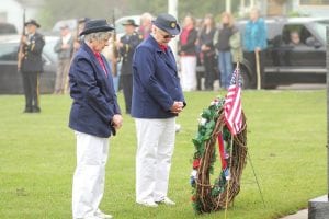 Community members gathered for a Memorial Day ceremony on the Cook County courthouse lawn on Monday, May 28 to remember America’s veterans and to note the service of veterans from Cook County who have passed away over the last year.