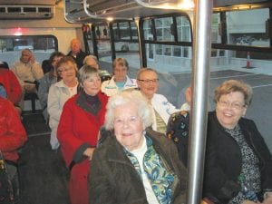 There is always something fun happening at the Grand Marais Senior Center—and on the senior bus! The fun started before the Senior Center crew arrived at DECC in Duluth for Cirque Du Soleil. Everyone enjoyed visiting on the bus.