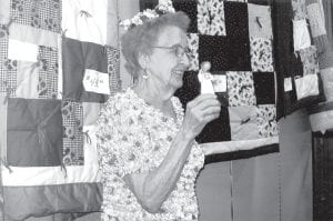 Gladys Dockan was named“Angel of the Year”on May 19, 2012 at the spring brunch held at Bethlehem Lutheran Church. Gladys is a member of the Altar Guild, greeter, usher and allaround volunteer. She has worked at the Senior Center, been part of American Legion Auxiliary, done hair for 20 years at the Care Center and was the highest donation collector for the American Cancer Society in Cook County. Gladys has been married to George “Whitey” Dockan for 62 years.