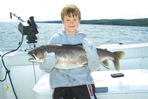 Father’s Day was a very lucky day for 11-year-old Joseph Fasching of Minnetrista, MN. He caught this beautiful 20-pound, 37 ½-inch lake trout on June 17 aboard Tofte Charters.