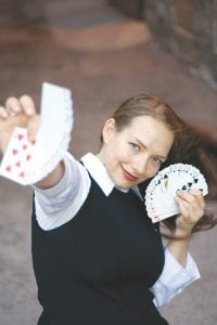 Dream big with Star Michaelina at the free magic show at the Grand Marais Library on Friday, July 27.