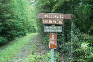 The Banadad Trail Association has launched a fundraising campaign to construct a new section of trail and to enlarge the parking on the trail’s west end. The 29-mile Banadad is a very popular hiking and cross country ski trail.