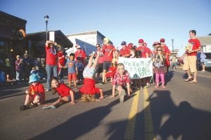 Who needs the Olympics when you have North Shore Dragon Boat racing and the cute young gymnasts with the Nokomis Dragon Slayers team? The Friday, July 27 parade was enjoyed by young and old alike.