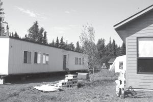 At press time, Great Expectations School was setting up its new modular classroom. The classroom, which will be used for the kindergarten class and will also provide additional space for special education programming, will be connected to the existing building via an enclosed walkway.