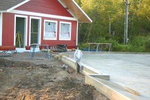 While planning begins for a Tofte senior housing project on the grounds surrounding the Birch Grove Community Center, work is wrapping up on another project—the warming house and ice rink at the West End Community Center. The project is funded by the county’s one percent infrastructure and recreation sales tax. It’s not skate sharpening time just yet, but before long kids will be able to put their skating skills to the test at the new rink.