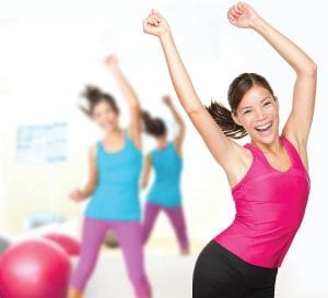 Get moving! Zumba classes are a lot of fun!