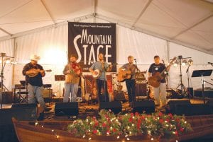 The Thursday night Mountain Stage show sold out almost as soon as tickets went on sale. The evening was capped by a fabulous performance by the “bluegrass band gone bad,” Trampled by Turtles.