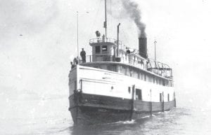 Passenger boats were a vital link for people living in North Shore communities before Highway 61 was constructed. Boats like this one carried passengers, mail, supplies and frequently fish. Learn more about the passenger boats that sailed Lake Superior at a guest lecture at Cook County Higher Education on Thursday, October 18.