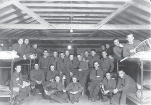 This photo taken sometime in 1937 shows Civilian Conservation Corps enrollees at Hovland Camp 722. Tom Spitznagle of Tait Lake shared this photo taken by his father, Joe Spitznagle, who was an education advisor at the camp. According to Joe Spitznagle’s records, each enrollee was paid $35 a month. They worked on projects developed by the departments of Agriculture and the Interior. To learn more about the CCC camps in the region, visit the exhibit about the camps at the Cook County Historical Society Museum at 8 South Broadway in Grand Marais. There is also a searchable roster of names of CCC camp enrollees on the historical society’s website at www.cookcountyhistory.org. Click on “exhibits.”