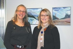 Once again welcoming patients at Sawtooth Mountain Clinic are Dr. Jenny Delfs and Nurse Practitioner Lisa Zallar. Their colleagues are glad to have them back at work and Sawtooth Mountain Clinic is now fully staffed once again.