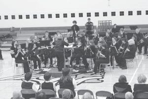 The Cook County High School Band, directed by Kerri Bilben, hosted a wonderful Veterans Day Concert on Monday, November 12. In addition to the Star Spangled Banner, the band performed Of Courage and Patriotism composed by James Curnow and the Armed Forces Salute by Bob Lowden. During the patriotic salute veterans from various branches of the service were asked to stand and be recognized for their service.