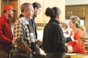 With 510 attendees, there was some waiting in line at the 2012 Empty Bowls event at First Congregational Church in Grand Marais on Thursday, November 8, but no one minded. The soup, provided by 21 different businesses, was worth waiting for.