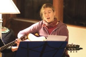 As people made their donations and picked out their special bowls, they were treated to lovely music by Yvonne Mills and Barb LaVigne (not pictured).