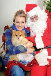 Arrowhead Animal Rescue held a delightful holiday event at the Cook County Senior Center on Saturday, December 1. There were crafts and goodies for sale and the opportunity for people and pets to visit with Santa Claus. Anna Klobuchar and her furry friend enjoyed chatting with St. Nicholas. To learn more about the work of Arrowhead Animal Rescue, visit www.arrowheadanimalrescue.org. See more holiday events on page A13.