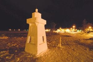 Winter Tracks is coming to Cook County once again. On February 1 – 13, there will be a variety of great winter events to enjoy. One favorite activity is making and viewing snow sculptures like this wonderful lighthouse that was in Grand Marais Harbor Park last year. If you’d like to learn more about the upcoming events, visit www.visitcookcounty.com/wintertracks.