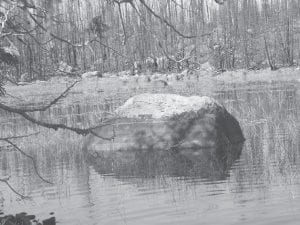 Although the 2011 Pagami Creek wildfire scarred the land, the forest is slowly regenerating. There are still scenic areas in the midst of the burned area like this pond. Learn more about the efforts to reestablish the PowWow Trail through the burned area in the Boundary Waters at a presentation in Duluth on January 9.