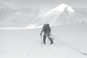 Lonnie Dupre is battling deep snow as he makes his way toward the summit of Mount Denali. At 20,320, Denali is the highest peak in North America. Dupre is attempting to become the first person to solo climb Denali in January, the coldest, darkest month of the year in Alaska.