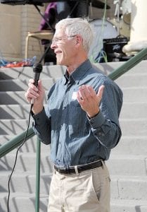 Commissioner Jim Johnson will be remembered for his thoughtful and considerate leadership. The former commissioner spoke at the Cook County courthouse 100th anniversary celebration on September 21, 2012.