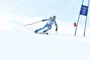 There was exciting USA action at Lutsen Mountains last weekend. U-12 racer Reilly Wahlers of Grand Marais blew away the competition at Lutsen finishing her first run faster than all of the U-14 girls. Her second run in blistering winds was even faster—she bested not only the U-14 girls, but the boys as well.