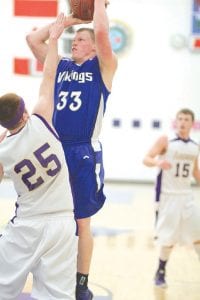 Every time Peter Warren goes up for a shot he has to shoot over taller players. At 5’8” Peter Warren is the shortest interior player in the conference but he is also the fastest, has a good vertical leap, and plays tenacious defense.