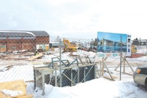 As the Cook County Board of Commissioners, the Community Center Steering Committee and ORB Management hammer out the changes to the design of the Cook County Family YMCA to bring expenses in line with the $9.5 million budget, work continues on the construction site on the west end of the Cook County Schools complex.