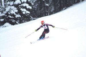 Anders Zimmer capped a great career of Alpine skiing for Cook County High School by placing 17th at the Minnesota State Meet. The boys' team placed 5th overall and enjoyed its best season in many years.