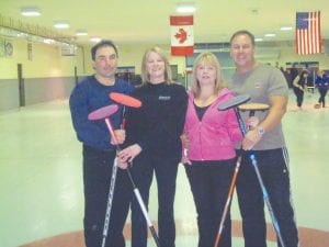 The Cook County Curling Club hosted a Mixed Bonspiel on February 22 – 24. Fourteen teams took part, including a Duluth team that included celebrity curler WDIO-TV newswoman Renee Passal. The out-oftown teams took the day, winning most of the games.