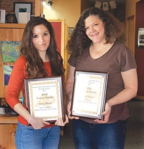 WTIP North Shore Community Radio recently received honors from the Minnesota Associated Press. Kelly Schoenfelder (left) received a first place award for the “Series/Special” piece that she produced with Barbara Jean Meyers, the Lake Superior Project. Carah Thomas received first place in the “Feature” category for her piece Behind the Work: Joshua Lindstrom of Fika Coffee. The radio station also received several honorable mentions and another first place in the “Writing” category for a Fred Smith Wildersmith commentary.