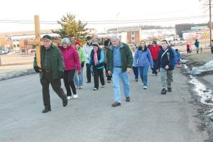 The annual Community Cross Walk gained participants as the procession traveled through Grand Marais until it was about 40 strong when it finished at the Evangelical Free Church. Along the way, prayers were offered for each church passed, as well as for the churches in outlying areas. Members of many different community churches took part and prayed for one another’s congregations.